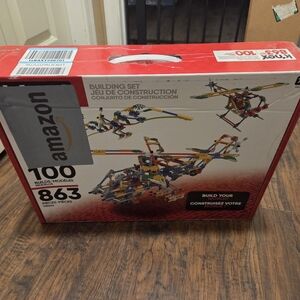 K’NEX 100 Unique Models Imagine Building Set 863 Pieces Ages 7+ Engineering STEM